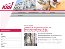 Tablet Screenshot of ksg-hameln.de